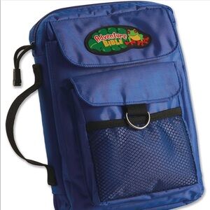 Adventure Bible Kids Blue Bible case with zipper READ